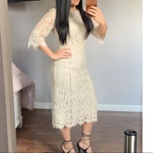 eva mendes for New York & Company Dresses - Lace Formal Dress eva mendes for New York & Company Dresses - Lace Formal Dress